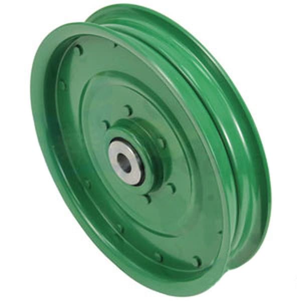 Aftermarket AN15237 Flanged Idler Pulley Fits John Deere 6610 6650 6710 6750 6810 6850 6910 COG10-0127 - main